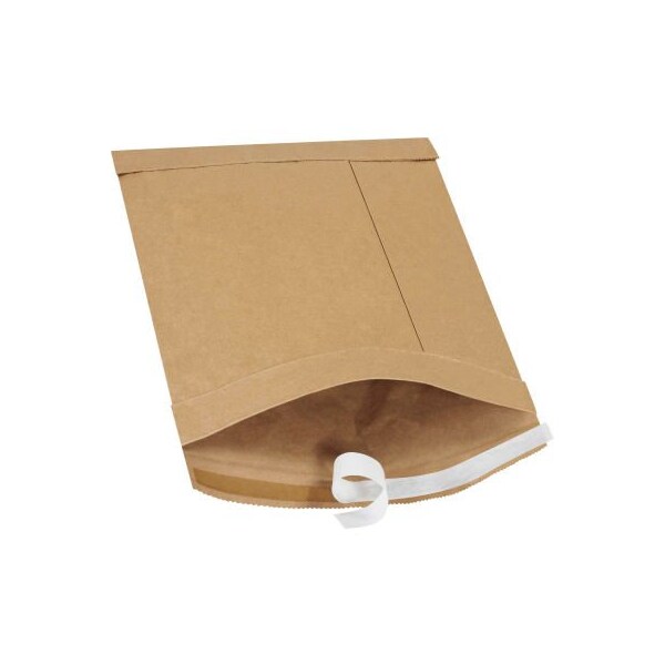 Box Packaging Self Seal Padded Mailers No 2 8-1/2W x 12L Kraft 25/Pack B805SS25PK - main